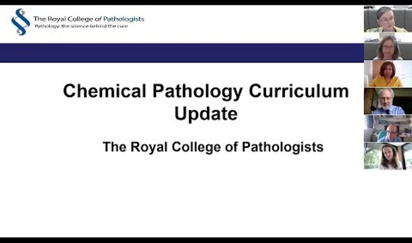 chemical pathology curriculum launch event